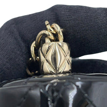 Load image into Gallery viewer, CHANEL Matelasse Lip Case BlackAP1572 Patent Leather
