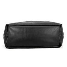 Load image into Gallery viewer, SAINT LAURENT PARIS Wide Logo Tote Black756269 Leather
