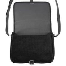 将图像加载到图库查看器中，SAINT LAURENT PARIS YSLMonogram Flap Shoulder Black688253FAAH81000 Velvet

