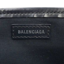 Load image into Gallery viewer, BALENCIAGA NavyCabas White/Black3903462HH3N9260 Canvas Leather Size XS
