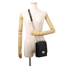 Load image into Gallery viewer, CHANEL Boy Chanel Chen Shoulder BlackAS0130 Lambskin
