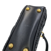 将图像加载到图库查看器中，MIUMIU Arcadi Matelasse 2-Way Bag Black5BB123_AN88_F0002_V_YON Nappa Leather Size Small

