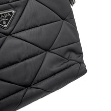 Load image into Gallery viewer, PRADA Tessuto Small Padded Quilted 2WAY Bag Black1BG373 Nylon Leather
