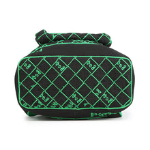 Load image into Gallery viewer, Bottega Veneta Webbing Backpack Black/Green Canvas
