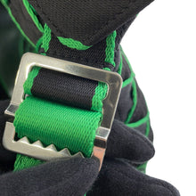 Load image into Gallery viewer, Bottega Veneta Webbing Backpack Black/Green Canvas
