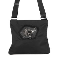Load image into Gallery viewer, PRADA Chimera Shoulder Bag Black Nylon Metal
