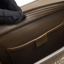 Load image into Gallery viewer, CELINE Luggage shopper Green/Ivory/Navy168243 Drummed Calf Smooth Calf Size Nano

