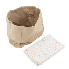 Load image into Gallery viewer, HERMES Panda Passpass Mother's Bag Blue/Red Cotton
