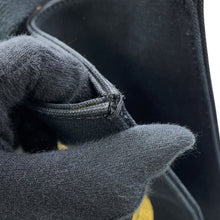 将图像加载到图库查看器中，FENDI Fendace Embroidery 2-way Tote Black/Gold8BH395AJIAF0FQV Canvas
