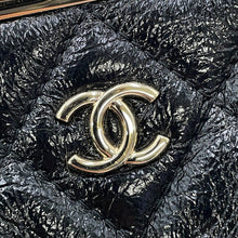 Load image into Gallery viewer, CHANEL Matelasse Kiss Lock Chain Wallet Black Leather
