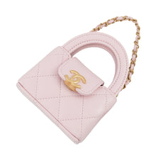 Load image into Gallery viewer, CHANEL Matelasse Mini Bag Charm PinkAP4991-B20787-NH620 Lambskin
