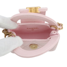 Load image into Gallery viewer, CHANEL Matelasse Mini Bag Charm PinkAP4991-B20787-NH620 Lambskin
