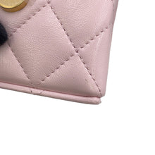 Load image into Gallery viewer, CHANEL Matelasse Mini Bag Charm PinkAP4991-B20787-NH620 Lambskin
