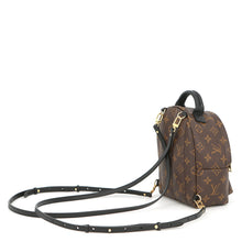 将图像加载到图库查看器中，LOUIS VUITTON Palm Springs Backpack NoirM44873 Monogram Size MINI
