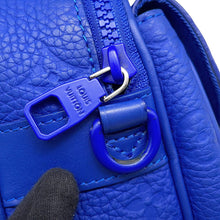 将图像加载到图库查看器中，LOUIS VUITTON SPadlock messenger BlueM58488 Taurillon・Monogram
