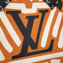 Load image into Gallery viewer, LOUIS VUITTON Speedy Bandouliere Orange/Crème Caramel/BlackM56588 Monogram Giant LV Crafty Size 25
