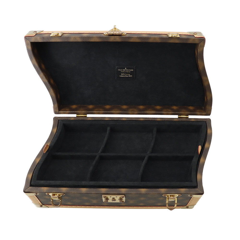 LOUIS VUITTON Trunk Coffret NoirM46132 This Is Not Monogram