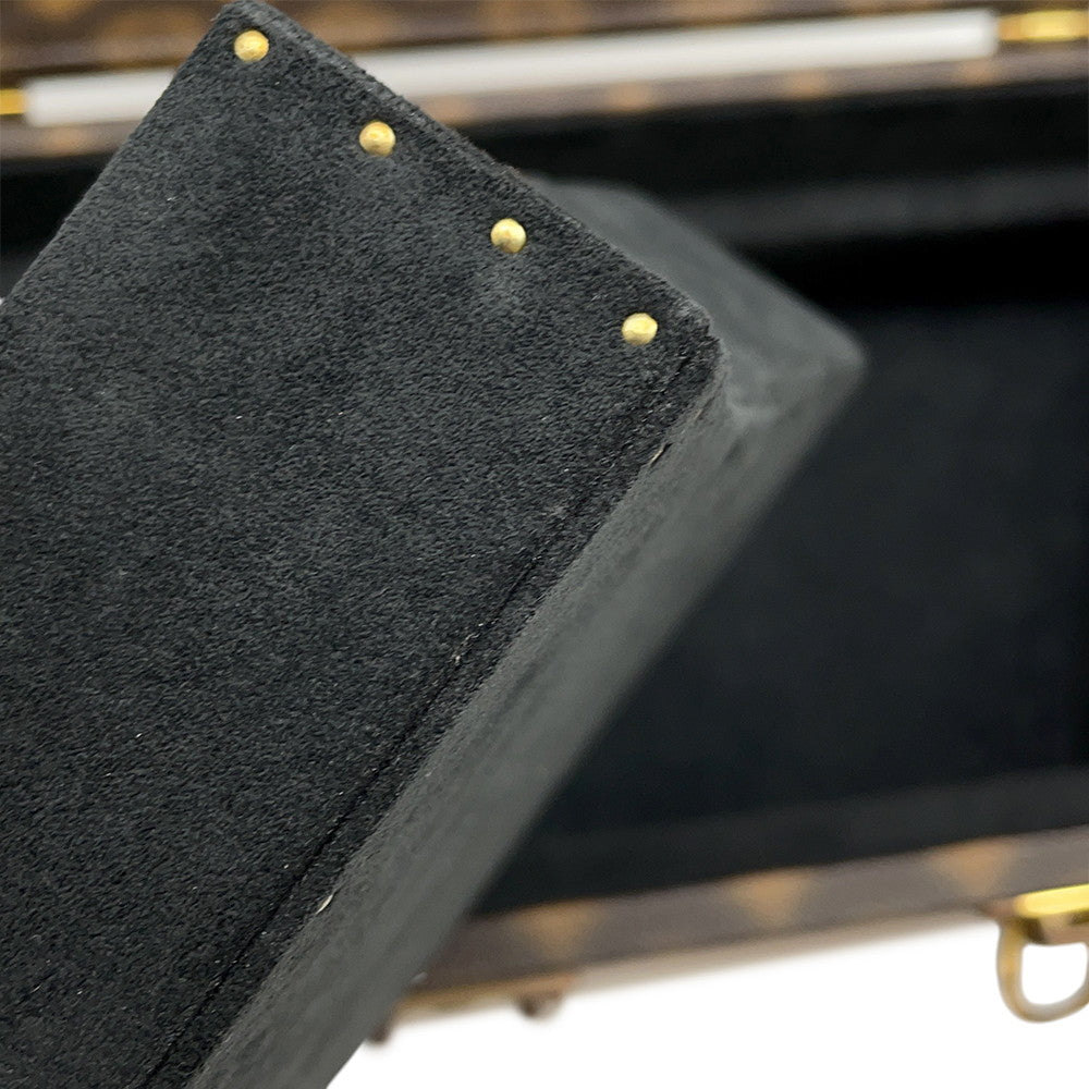 LOUIS VUITTON Trunk Coffret NoirM46132 This Is Not Monogram