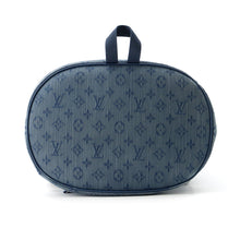 将图像加载到图库查看器中，LOUIS VUITTON Chalk Backpack BlueM44617 Monogram Denim

