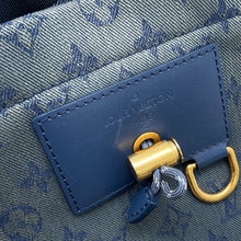 将图像加载到图库查看器中，LOUIS VUITTON Chalk Backpack BlueM44617 Monogram Denim
