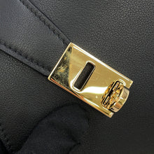 Load image into Gallery viewer, Ferragamo Hug 2-way Handbag Black215975 768853 Calf Leather Size XS

