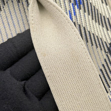 Load image into Gallery viewer, BURBERRY Tote Bag Gray/Black/Blue Canvas
