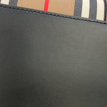 Load image into Gallery viewer, BURBERRY Striped Book Tote Archive Beige80730571 PVC Leather
