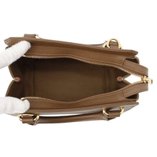 Load image into Gallery viewer, BURBERRY Banwell 2-way Handbag Brown/Multicolor80844851 Leather Canvas
