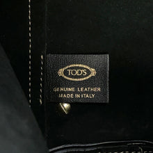 Load image into Gallery viewer, TOD’S Shopping tote BlackXBWEBRF0100UBLB999 Calf Leather Size Mini
