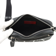 Load image into Gallery viewer, Valentino Garavani Logo Shoulder Bag Black/White Leather
