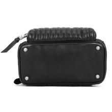 Load image into Gallery viewer, PRADA Diagram Backpack Black1BZ030 Leather
