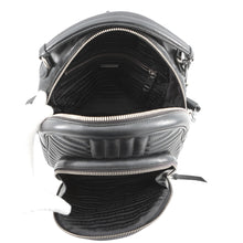 Load image into Gallery viewer, PRADA Diagram Backpack Black1BZ030 Leather
