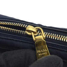Load image into Gallery viewer, PRADA Shoulder Bag NavyBT0773 Nylon Leather
