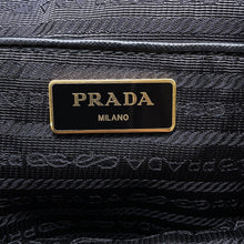 Load image into Gallery viewer, PRADA Flower Backpack Black/Multicolor1BZ811 Nylon Leather
