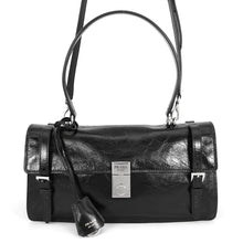 Load image into Gallery viewer, PRADA 2way Handbag Black1BN026 Leather Size Medium
