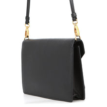 Load image into Gallery viewer, PRADA Logo Shoulder Bag Black1BP020 Leather
