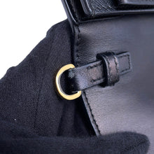 Load image into Gallery viewer, PRADA Logo Shoulder Bag Black1BP020 Leather
