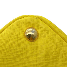 Load image into Gallery viewer, PRADA Galleria Saffiano Leather Handbag YellowBN2274 Leather Size Large
