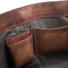Load image into Gallery viewer, Berluti Two Jules Calligraphy Tote Bag Brown Leather
