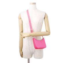 Load image into Gallery viewer, Christian Louboutin Christian Louboutin Rubira Shoulder Bag Pink1235471 Leather Rubber Size Mini
