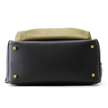 Load image into Gallery viewer, BALLY Backpack Khaki/Black6306641 Canvas Leather

