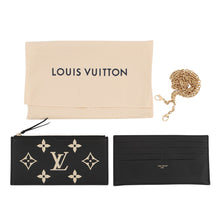 Load image into Gallery viewer, LOUIS VUITTON Felicie Pochette Noir/BeigeM82479 Monogram Empreinte Leather
