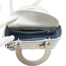 Load image into Gallery viewer, Dior Lady Dior Canage SilverM0532PNFA_M090 Calf Leather

