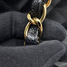 将图像加载到图库查看器中，CHANEL PST ChainTote Bag BlackA50994 Caviar Leather
