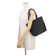 Load image into Gallery viewer, CHANEL Cambon line Tote Bag Black/PinkA25167 Lambskin Size Medium
