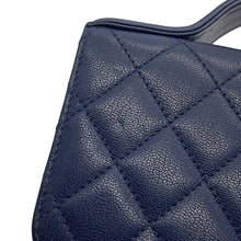 Load image into Gallery viewer, CHANEL CC University Chain Shoulder Bag NavyA93537 Leather

