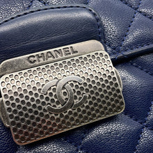Load image into Gallery viewer, CHANEL CC University Chain Shoulder Bag NavyA93537 Leather
