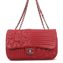 Load image into Gallery viewer, CHANEL Paris-Dallas Flap Bag Red Lambskin

