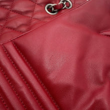 Load image into Gallery viewer, CHANEL Paris-Dallas Flap Bag Red Lambskin
