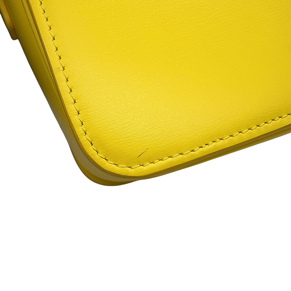 CELINE Shoulder Bag Yellow188423 Leather– GALLERY RARE Global